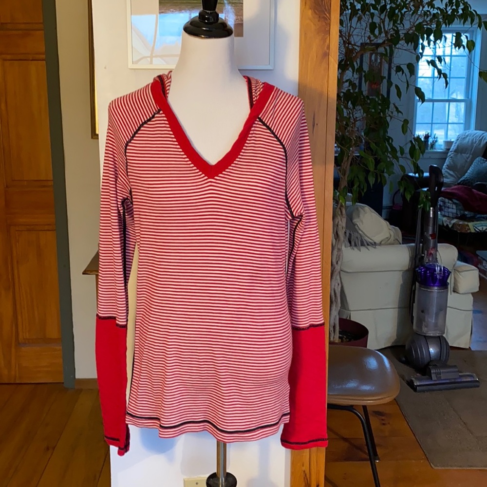 Soft, Hooded Merino Wool Pullover